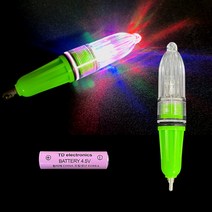 아싸낚시 딥런 갈치 집어등 5색 배터리포함 국내산 오징어 한치 낚시용품, 5색 갈치 집어등