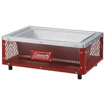 coleman 170-9432 스토브 쿨 스테이지 탁상 그릴 3-4인용 레드, 단품, 단품