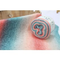 버터 올앤더갱 뜨개실 파인아트얀 코튼 10실 삼베 합사 마카랑 실크 인견사 대용량 에어울 콘사 수면사 100 트리코 앙고라 케이크 원사 뜨개질 양모 혼합 크로 셰 뜨개질 크로, 1pc 12