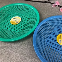 하모니 채반 1호 AA 플라스틱 소쿠리, 하모니채반6호 색상랜덤 (501816)