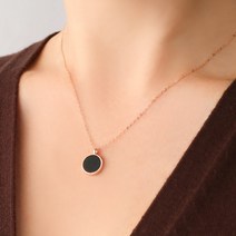 뷰띵 14K 18K 오닉스 목걸이