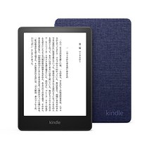 [세트 구입]Kindle Paperwhite 시그니쳐 에디션 전자 서적 리더[순정 패브릭 커버(딥시 블루) 첨부]