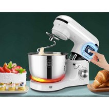 제빵 반죽기 거품기 휘핑기 밀가루 믹서기 머랭 기계, (6.2리터 1500W) 일반 모델