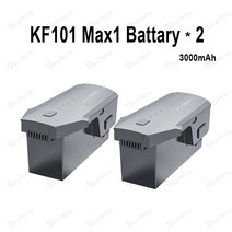 드론배터리 KF101 맥스 4K 프로페셔널 2500mAh 3000mAh 맥스1 미니 도른 액세서리, 5.KF101 max1 3000mAhx2