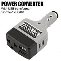 전기자동차부품 DC 12-24V AC 자동차 인버터 220V 전압 전원 Convertidor USB 충전기 전자 액세서리