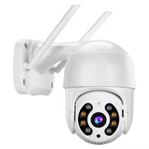 800만 화소 고화질 실내외 방수 카메라 무선 Wi-Fi 가정용 CCTV, 500만 + 128G, 광각 고정 렌즈, 8*22U 야간 조명