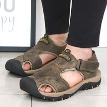 남자 가죽 샌들 빅사이즈 남성 캐주얼 샌달 TK191S1