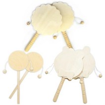 10개 MD 흔들이북 미니북 소고 전통악기 만들기 3종, M흔들이북_곰돌이