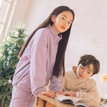 유솔 주니어 반목 폴리스 짚업 ULJA22W05