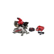Milwaukee 밀워키 2733-21 M18 FUEL 18V 7-1/4인치 듀얼 베벨 슬라이딩 마이터 쏘 키트