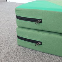 주짓수 낙법 구르기 매트 높이뛰기 도장 착지 유도 체조에어 댄스 연습 윗몸 일으키기 쿠션 삼중, 단일사이즈, 이중 120x60x10cm