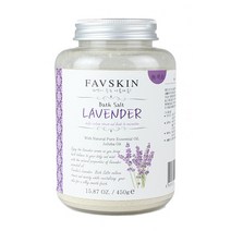 패브스킨 라벤더 바스솔트 목욕 소금 입욕제 450g, 단품