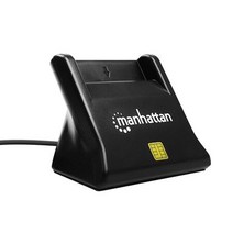 Coms USB 2.0 스마트 카드(IC카드) 탁상형 리더기, 1