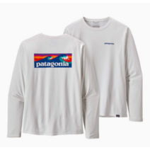 23SS [파타고니아코리아] 멘즈 L/S 캐필린 쿨 데일리 그래픽셔츠 - 워터즈 45170O5_DT 색상 BOLW