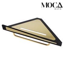 욕실 화장실 SUS STS 304 스테인레스 선반, SUS 코너 선반 - 블랙