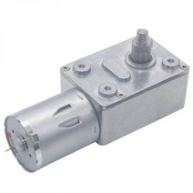 저속 모터 소형 모타 미니 금속 기어 감속기 웜 하이 토크 전기, 30 RPM, 6V