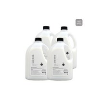 바른세탁소 액체세제 섬유유연제 라임향 로즈향 2.5L X 4개 저자극 EM효소 베이킹소다 세제, 바른세탁소 섬유유연제 2.5L X 4