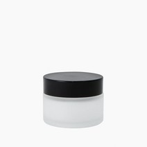 30ml 반투명크림용기 (유리) 공병.화장품용기.소분용기.소스.캠핑