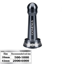 Shimano Stradic FL Stella Daiwa Luvias 19 Certate LT 1000 - 4000 보호 릴용 Gomexus 스피닝 릴 스탠드 R1, 연기, 42mm