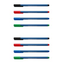 스테들러 트리플러스 삼각볼펜 437 F M, M 블루