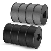 3D프린터필라멘트 JAYO-250g * 8 PLA/PLA 메타 필라멘트 3D 프린터 1.75mm 고 인성 빠른, 17 PLA-MT 4BK4GY