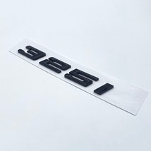 자동차부품새로운 글꼴 숫자 문자 316i 320i GT ABS 엠블럼 BMW 3 시리즈 E90 E46 F30 자동차 트렁크 로고, 05 glossy black 325i