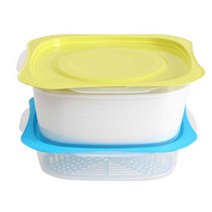 락스타 전자렌지 냉동보관 집밥 밀폐용기 밥팩 290mlx10개(20P), 06.찜기900ml+1600ml_2개(6P)