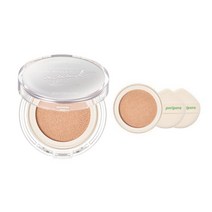 페리페라 무드 비건 글로우 쿠션 13g 본품+리필+ 퍼프 2ea, 03 베이지