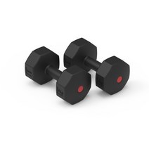 [이고진] 블랙팔각 덤벨 아령 4kg 2개 아령세트 웨이트 운동, 1세트