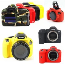 카메라가방 백팩 가죽 dslr 실리콘 스킨 케이스 커버 dslr 카메라 가방 canon eos r10 r6 m50 90d 60d 800d 1300d 6d2 5d 6d mark, 800d t7i 레드
