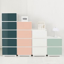 멜로망스 하이그로시 500 서랍장 모음 1단/2단/3단/4단/5단, 500 5단 서랍장, 화이트
