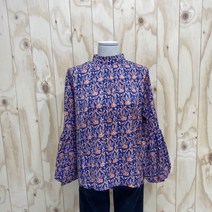 엠벨라 DP01 볼륨소매 블라우스 MBAW 1B 008