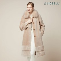 리오벨 핀란드폭스X호주산양모100 A라인롱코트 LS4CT3022