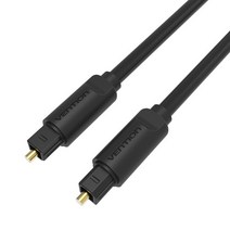 Vention 디지털 광 오디오 케이블 Toslink 1m 3m SPDIF 동축 블루 레이 플레이어 Xbox 360 사운드 바 광섬유, 01 Black_01 1.5m