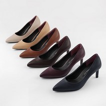 여성 정장 회사 출근화 봄 가을 펌프스 미들 하이 힐 구두 5/7/9cm