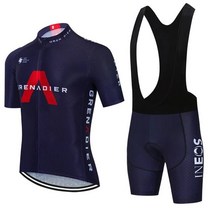 사이클복 사이클링 저지 세트 남성 팀 의류 ineos grenadier 2021 competizione short sleeve suit training 통기성 자전거 의류