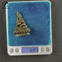 불교용품 Aprox-높이 5.5CM Tsongkhapa 작은 구리 동상 탄트라 동상 불교 불교 피규어 입상 데스크탑 공예, 01 Tsongkhapa