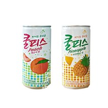 동원 쿨피스 파인복숭아 230ml (30캔), 파인애플