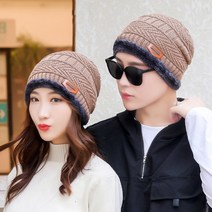 도토리 모자 남성용 방풍 비니 겨울 모자 디자이너 니트 비니 모자 두꺼운 따뜻한 무테