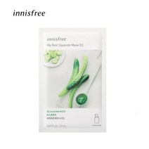 이니스프리 innisfree 마이리얼스퀴즈마스크_오이 10매 세트, 1개, 10개