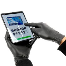 만능 니트릴 셰프 식품용 요리용 손목긴 니트로 두꺼운 방역 공예 떡 라텍스 코스트코 장갑, M