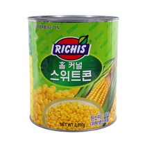 리치스 스위트콘 옥수수통조림, 2개, 2.95kg