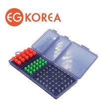 [이지코리아] 3mm 전자케미 Full Set (주간케미15개+램프(초록)18개+배터리50개+케이스)