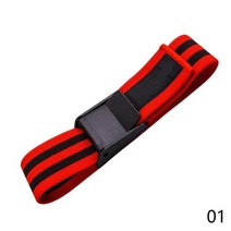 암블래스터 이두 고립 운동 체육관 폐색 랩 프로 저항 밴드 피트니스 팔 블래스터 혈류 제한 훈련을위한 탄성 밴드, 빨간색