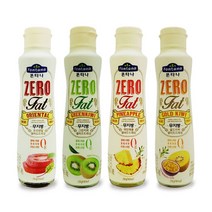 폰타나 제로펫 무지방 샐러드드레싱 1+1 다이어트식단 오리엔탈 파인애플 골드키위 그린키위 소스, 파인애플드레싱 230g, 그린키위드레싱 230g