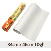 테프론 베이킹 시트 화이트 34cm x 46cm 10장 빵판