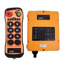 음식물분쇄기 무선스위치 LCC Q606 산업용 무선 제어 크레인 리프트 원격 호이스트 컨트롤러 더블 스피드 2T1R 스위치 12v 24v, 1T 1R_CHINA | 24-48V | Q606 -