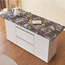 1600x595x845 아일랜드식탁 홈바 H1-3114, 화이트