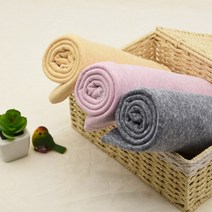 태백섬유 면 3단 삼단 쭈리 파스텔 보카시 다이마루 원단 천 3종, 파스텔옐로(C일삼)