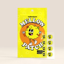 멜로우빈 천연아로마 패치 마스크스티커 레몬향 16매입, 단품